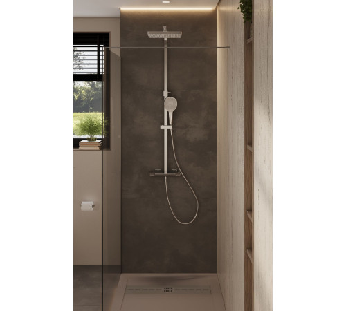 Душевая перегородка Allen Brau Infinity 1 160 3.21034.BBA.T черный браш