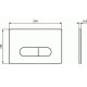 Комплект унитаза с инсталляцией Aquanet Rimless Cetus 2.0 W LX-1901 хром