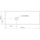 Столешница Allen Brau Infinity 120 1.21015.GR-S L графит структ