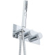 Смеситель для ванны Allen Brau Liberty 5.33009-00 (с внутренней частью, 2 хода) хром