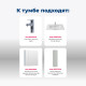 Тумба под раковину Aquanet Алвита New 80 2 ящика, белый матовый