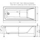 Акриловая ванна Aquanet Bright 175x75
