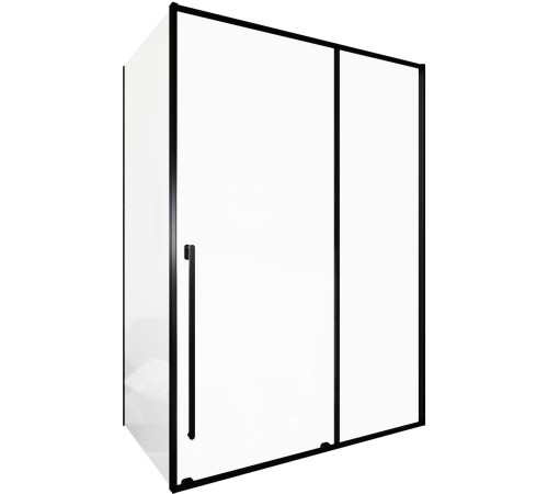 Душевой уголок Allen Brau Fantasy 150x100 3.11009.31 + 3.11014.31 черный матовый