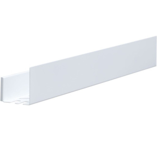 Полка Aquanet Магнум 90x12 белая матовая, с крючками