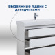 Тумба под раковину Aquanet Nova Lite 85 белый глянец (3 ящика)