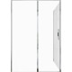 Душевой уголок Allen Brau Priority 140x80 3.31034.00 + 3.31040.00 хром