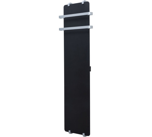 Полотенцесушитель электрический Allen Brau Infinity 160x44 с рейлингом 2.0 и креплением, серебро браш
