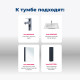 Тумба под раковину Aquanet Алвита New 60 2 ящика, антрацит