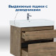 Тумба под раковину Aquanet Nova Lite 75 дуб рустикальный (2 ящика)
