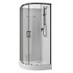 Душевая кабина Aquanet Passion EVO R black 90x90 набор 1