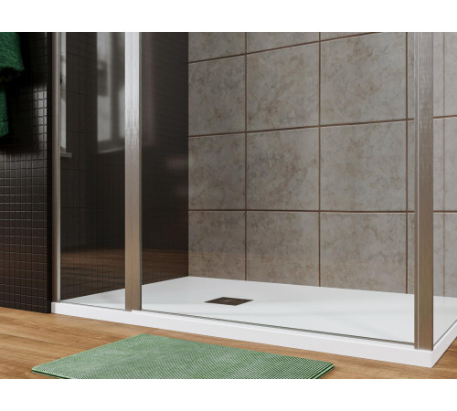 Душевой уголок Allen Brau Priority 140x100 3.31034.00 + 3.31046.00 хром