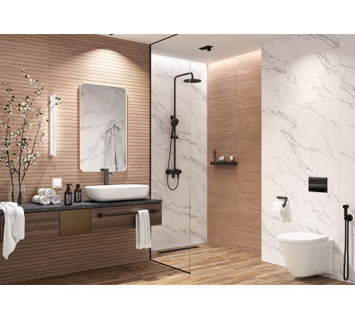 10100001343 Плитка настенная Eco Wood бежевая 04 матовая 25x60